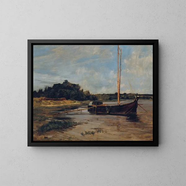 Vaisseau à la Havel - Carl Schuch — ingelijst kunstwerk aan de muur