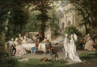 Carl Schweninger Jr - Galante Gesellschaft im Schlosspark.webp
