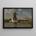Dutch Pattern Painting - Carl Skånberg — framed artwork on a wall