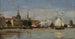 Dutch maritime painting - Carl Skånberg — artwork view