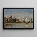 Dutch maritime painting - Carl Skånberg — framed artwork on a wall