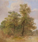 Studie van de bomen - Carl Spitzweg — weergave van het kunstwerk