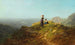View in the Valley Deux Filles on an Alp - Carl Spitzweg — artwork view