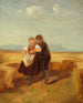 Boy and Girl in a Cornfield - Carl Spitzweg — artwork view