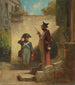 De commandant - Carl Spitzweg — weergave van het kunstwerk