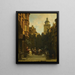 L'heure du chat - Carl Spitzweg — framed artwork on a wall