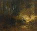 In het bos - Carl Spitzweg — weergave van het kunstwerk