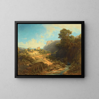 Carl Spitzweg - Italienische Landschaft.webp