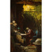 Reproductie van het schilderij van Érudit en natuurwetenschappen - Carl Spitzweg
