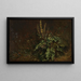 Reeds and Grasses - Carl Spitzweg — framed artwork on a wall