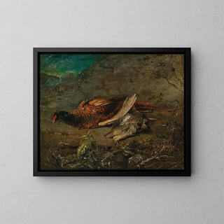 Carl Spitzweg - Stillleben mit Fasan und Schnepfe.webp