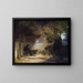 De kluizenaar voor zijn retraite - Carl Spitzweg — ingelijst kunstwerk aan de muur
