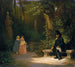 De weduwnaar - Carl Spitzweg — weergave van het kunstwerk