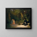 De weduwnaar - Carl Spitzweg — ingelijst kunstwerk aan de muur