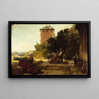 Carl Spitzweg - The old Fortress Commandant.webp