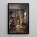 Reproduction of the painting Interior painting of the painter's house in Stockholm - Carl Stefan Bennet