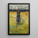 Bergère Painting - Carl Trägårdh — framed artwork on a wall