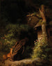 De jager - Carl Trost — weergave van het kunstwerk