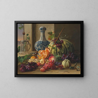 Carl Vilhelm Balsgaard - A still life of fruit.webp