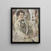 Carl Eldh 1873-1954 artist - Carl Wilhelmson — framed artwork on a wall