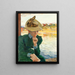 Scene of the Swedish West Coast - Carl Wilhelmson — framed artwork on a wall