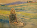 Zomeravond - Carl Wilhelmson — weergave van het kunstwerk