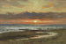 Zonsondergang op Borkum - Carl Wuttke — weergave van het kunstwerk