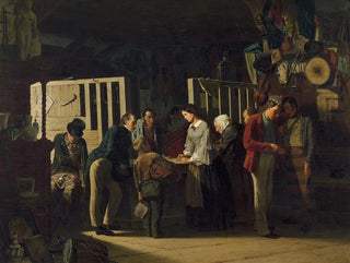 Het leenwinkel II - Carl d'Unker — weergave van het kunstwerk