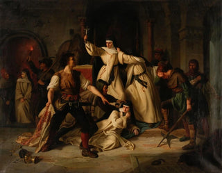 Carl von Hberlin - Szene aus dem Bauernkrieg.webp