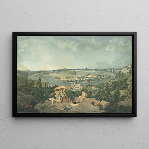 Carle Vernet - View of Paris from the Terrace of the Pavillon de Brimborion.webp