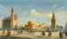 Place Mariacki avec la halle aux draps Cracovie - Carlo Bossoli — artwork view