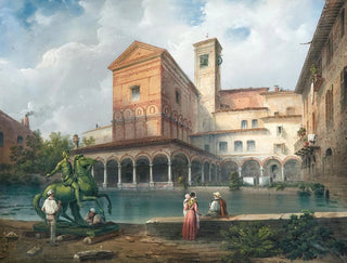 Carlo Bossoli - Milan Church of Santa Maria alla Fontana.webp
