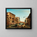 Venetië, uitzicht op het Palazzo del Cammello in Cannaregio - Carlo Brioschi — ingelijst kunstwerk aan de muur
