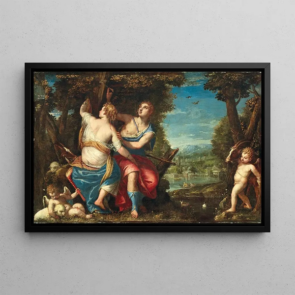 Carlo Caliari - Angelica and Medoro.webp