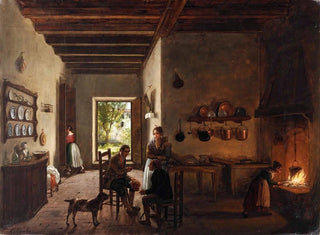 Carlo Canella - Interno di cucina.webp