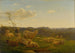 Moutons sur une colline près de Skarrids - Carlo Dalgas — weergave van het kunstwerk