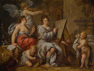 Carlo Francesco Nuvolone - An allegory of painting.webp