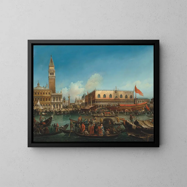 Le Molo - Carlo Grubacs — ingelijst kunstwerk aan de muur