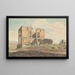 La grande villa des Quintilii sur la voie Appienne - Carlo Labruzzi — ingelijst kunstwerk aan de muur