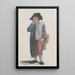 Babo Giorgio - Carlo Lasinio — ingelijst kunstwerk aan de muur
