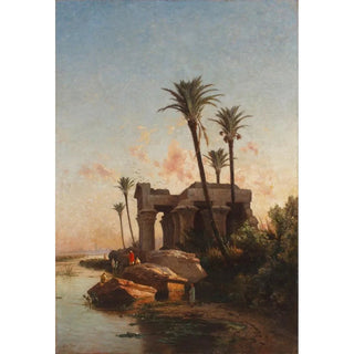 Carlos de Haes - Egyptian Landscape.webp