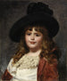 Laura op zevenjarige leeftijd - Carolus-Duran — weergave van het kunstwerk