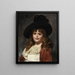 Laura op zevenjarige leeftijd - Carolus-Duran — ingelijst kunstwerk aan de muur