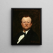 Portret van Jean-François Berthelier 1830-1888 zanger - Carolus-Duran — ingelijst kunstwerk aan de muur