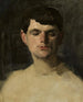 Studie van een mannelijke kop - Carolus-Duran — weergave van het kunstwerk