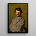 Reproductie van het schilderij De tuinier van de kunstenaar - Carolus-Duran