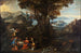 Heroïsch landschap - Ecole des Carracci — weergave van het kunstwerk