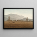 Nieuwe maan boven de reuzenbergen - Caspar David Friedrich — ingelijst kunstwerk aan de muur