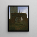The Cemetery Gate The Cemetery - Caspar David Friedrich — framed artwork on a wall