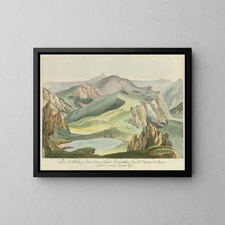 Caspar Leontius Wyss - Lac de Seberg deux lieues dessus Zweysimmen dans le Canton de Berne.webp